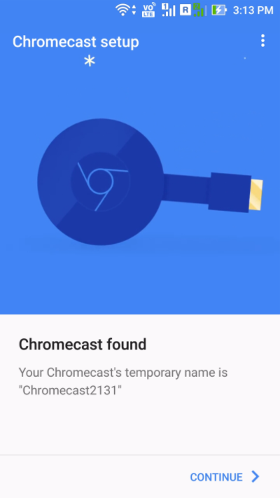 google chromecast setup macbook